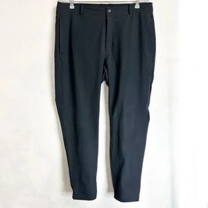Mack Weldon Radius Technical Jogger Pants Men's XL Black Performance Stretch